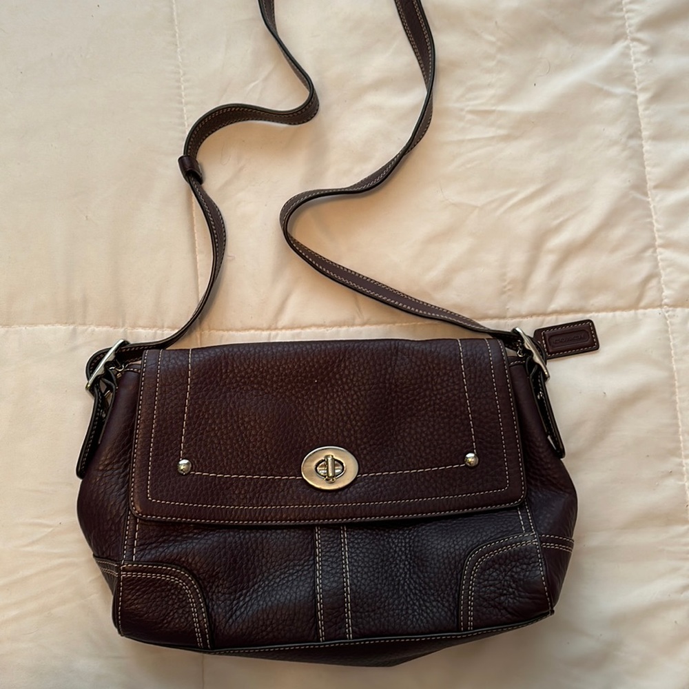 NWOT Deep Plum Shoulder Bag